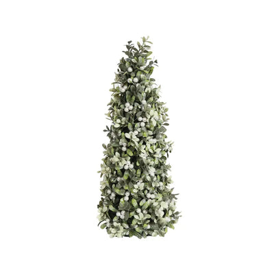 Mistletoe Berry Cone Tree 52cm - Seasonal & Holiday