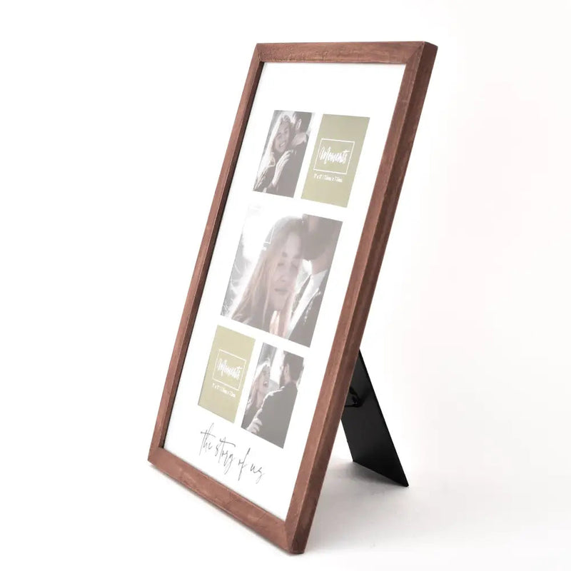Moments Wooden Collage Frame - The Story Of Us - Picture