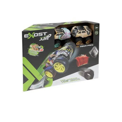 Mookie Silverlit Exost Jump/Shox friction Car Deluxe Playset