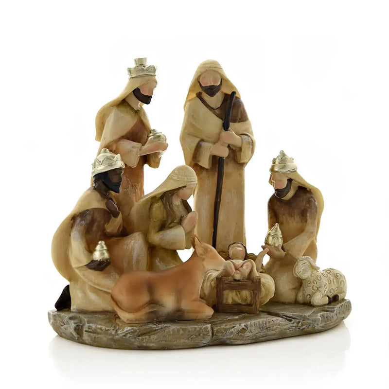 Nativity Scene 22cm x 12cm - Seasonal & Holiday Decorations