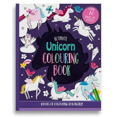 New Unicorn 60 Page Colouring Book - Books