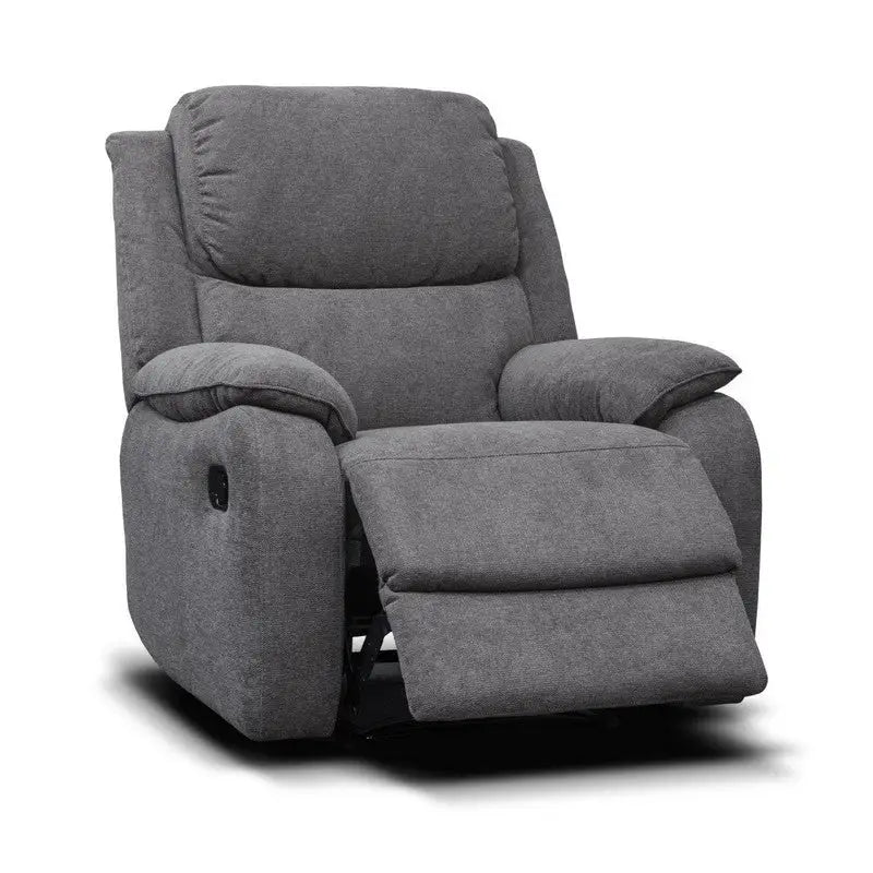 Parker Half Leather / Fabric Sofa Suite Range - (3 Seater /