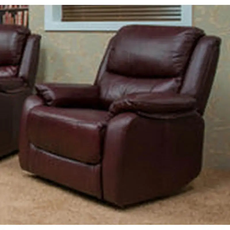 Parker Half Leather / Fabric Sofa Suite Range - (3 Seater /