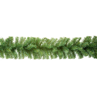 Plain Green Garland 2.7m - Seasonal & Holiday Decorations
