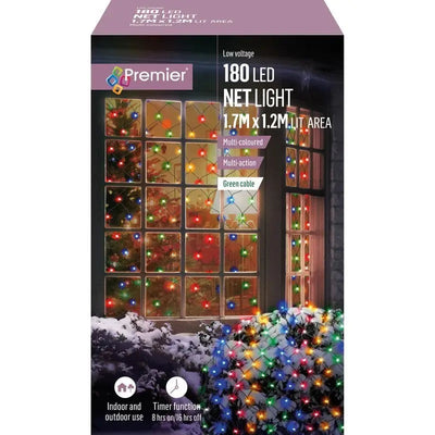 Premier 1.75 X 1.2M 180 Multi Action Led Lights - 3 Colours