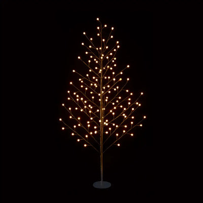 Premier Lit Black Berry Christmas Tree - 1.8m / 1.5m / 1.2m