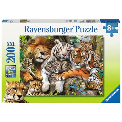 Ravensburger Big Cat Nap Xxl 200 Piece Jigsaw - Jigsaw