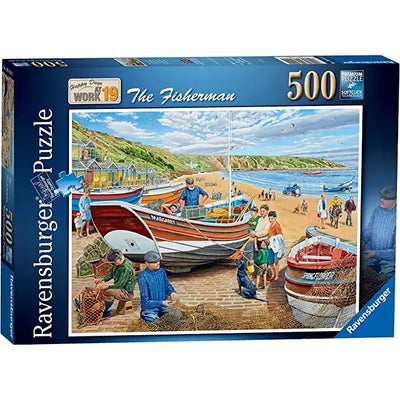 Ravensburger Happy Days At Work - The Fisherman 500 Piece