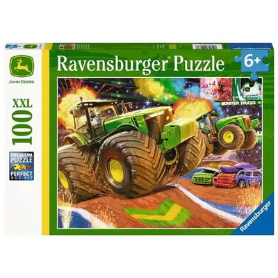 Ravensburger John Deere Big Wheels Xxl 100 Piece Jigsaw -