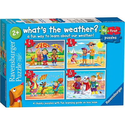 Ravensburger My First Puzzles What’s The Weather? - 4pk -