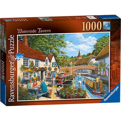 Ravensburger Puzzle 1000pce - Waterside Tavern - Jigsaw