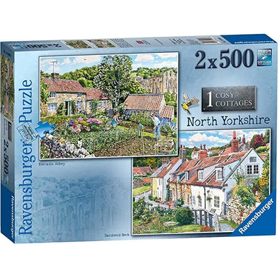 Ravensburger Puzzle 2x500pce No.1 Cozy Cottages - North