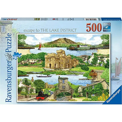 Ravensburger Puzzle 500pce - Escape To The Lake District -