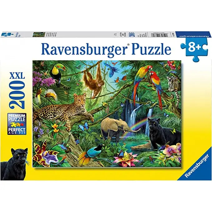 Ravensburger Puzzle Animals In The Jungle 200pce - Jigsaw