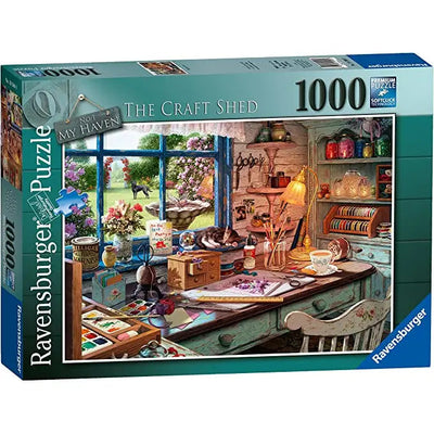 Ravensburger Puzzle My Haven No.1 The Craft Shed - 1000pce -