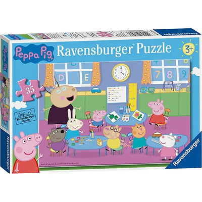 Ravensburger Puzzle Peppa Pig Classroom Fun 35pce - Jigsaw