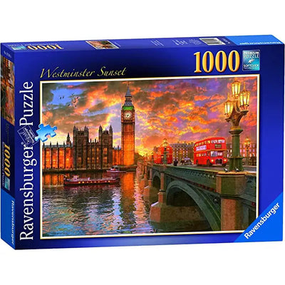 Ravensburger Puzzle Westminster Sunset - 1000pce - Jigsaw