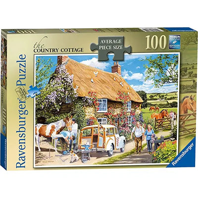 Ravensburger The Country Cottage Jigsaw Puzzle - 100 Piece -