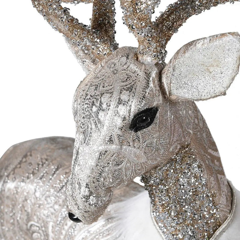 Regency Gold Glitter Standing Deer - Seasonal & Holiday