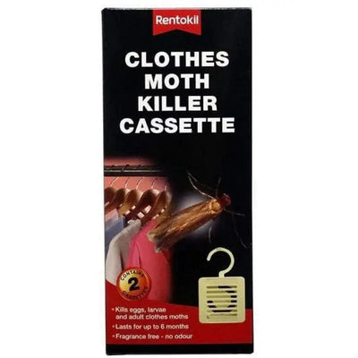 Rentokil Clothes Moth Killer Cassette - 4 Pack - Pest