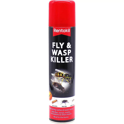 Rentokil Fly & Wasp Killer Spray 300ml - Fly & Wasp Killer