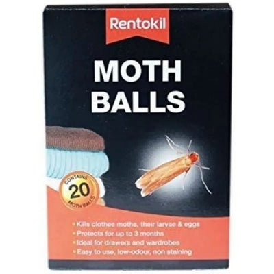 Rentokil Moth Balls - 20 Pack - Pest Control
