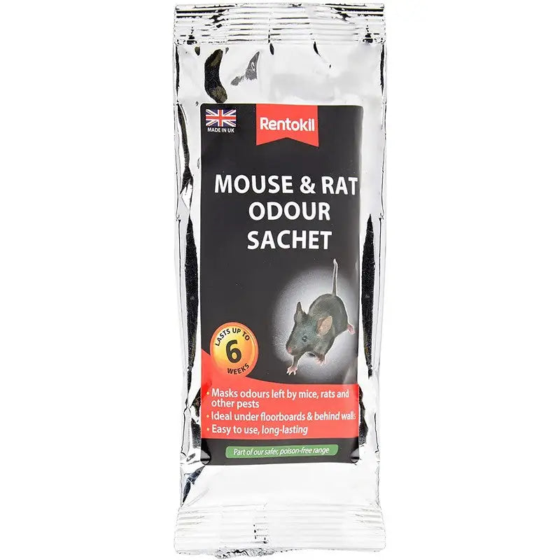 Rentokil Mouse & Rat Odour Sachets - (Lasts up to 6 Weeks) -