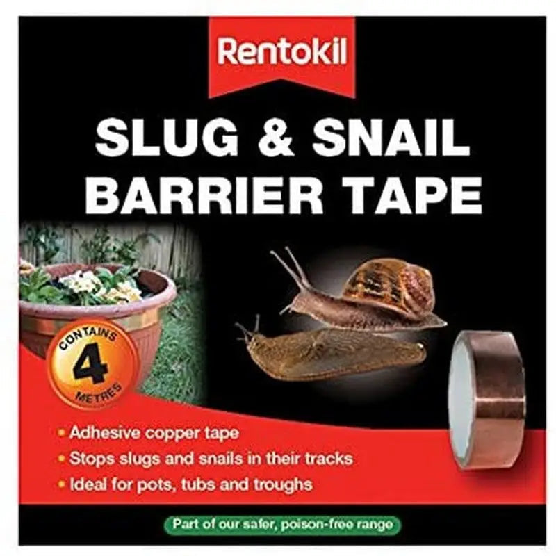 Rentokil Slug & Snail Barrier Tape - 4 Meters - Pest Control