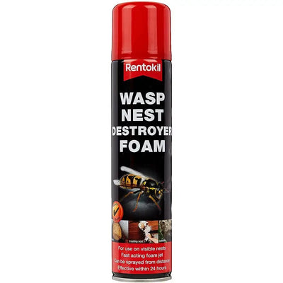 Rentokil Wasp Nest Destroyer Foam - 300Ml - Pest Control