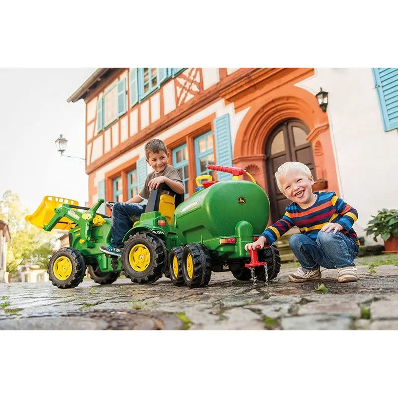 Rolly John Deere Water Tanker With Pump - Toys