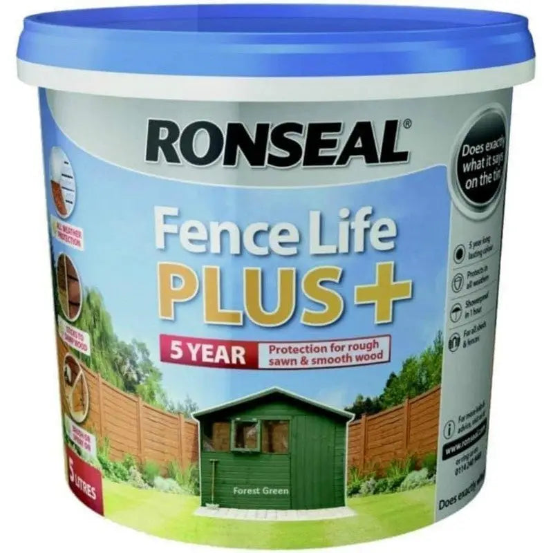 Ronseal One Coat 5 Year Fencelife Plus Garden Paint