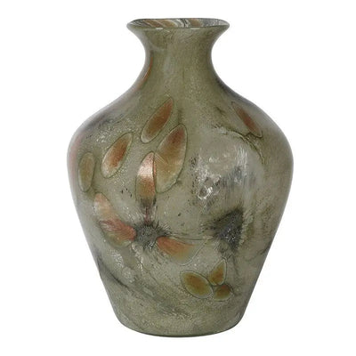 Rose Liquid Pattern Vase - 30 x 23cm - Vases