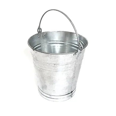 Round Tower Galvanised Bucket - Various Sizes - 10L -