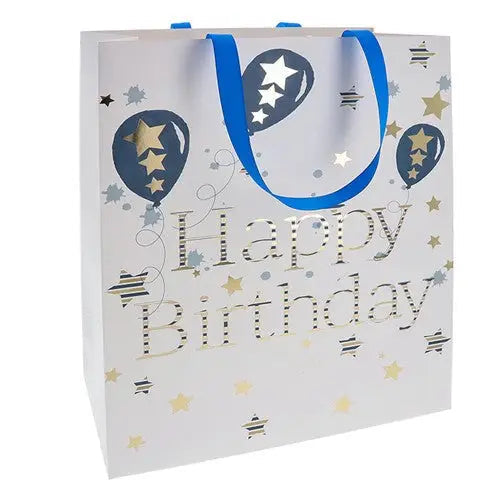 Rush Mens Birthday Gift Bag - Assorted - Medium / Large -