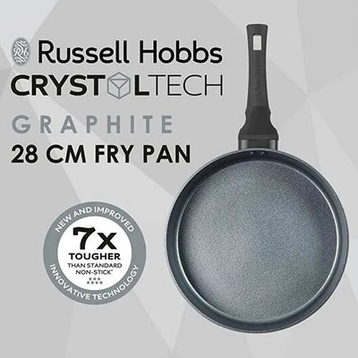 Russell Hobbs Crystaltech Graphite Frying Pan 28cm -