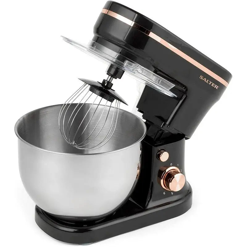Salter 1200W Stainless Steel Stand Mixer With 6 Settings -