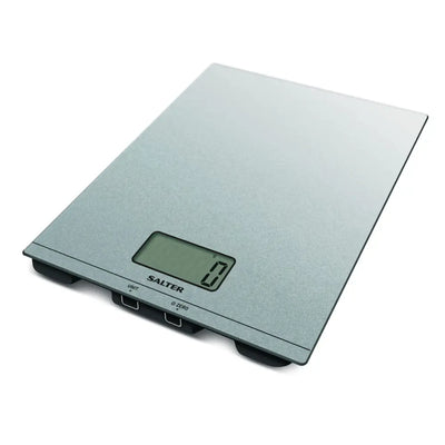 Salter Silver Glitter Electronic Scale - Kitchen Scales