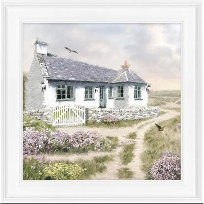 Sea View Cottage Detial II - Picture 49cm Artwork