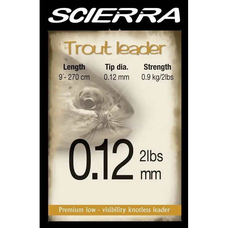Sie Trout Leader 5Lbs 0.18Mm - 9Ft - Fishing