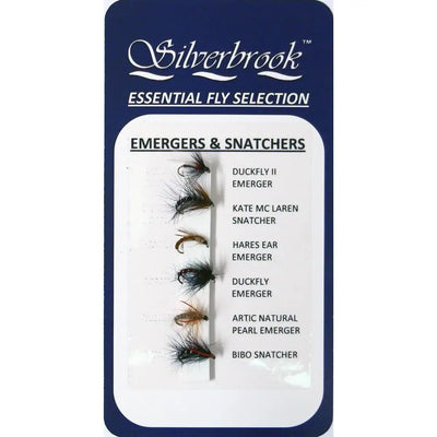 Silverbrook Fly Selection Fishing Flies - Emergers &