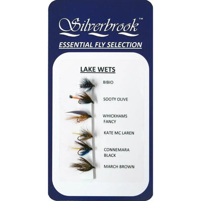 Silverbrook Fly Selection Fishing Flies - Lake Wets -