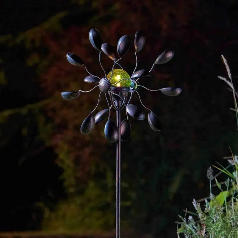 Smart Garden Silhouette Solar Gemini Windspinner - Gardening