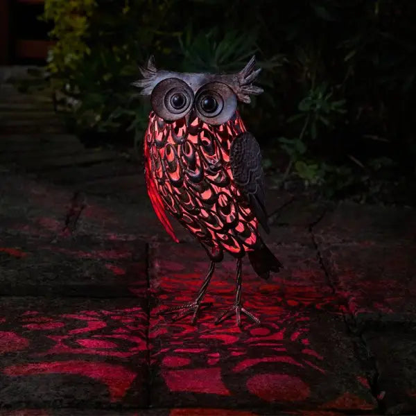 Smart Garden Silhouette Solar Giant Owl - Gardening &