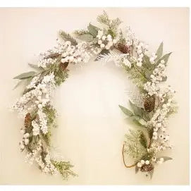 Snowberry Garland 150cm - Seasonal & Holiday Decorations