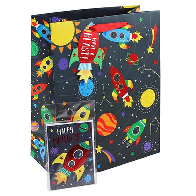 Solar System Card & Gift Bag Set - Various Sizes Available