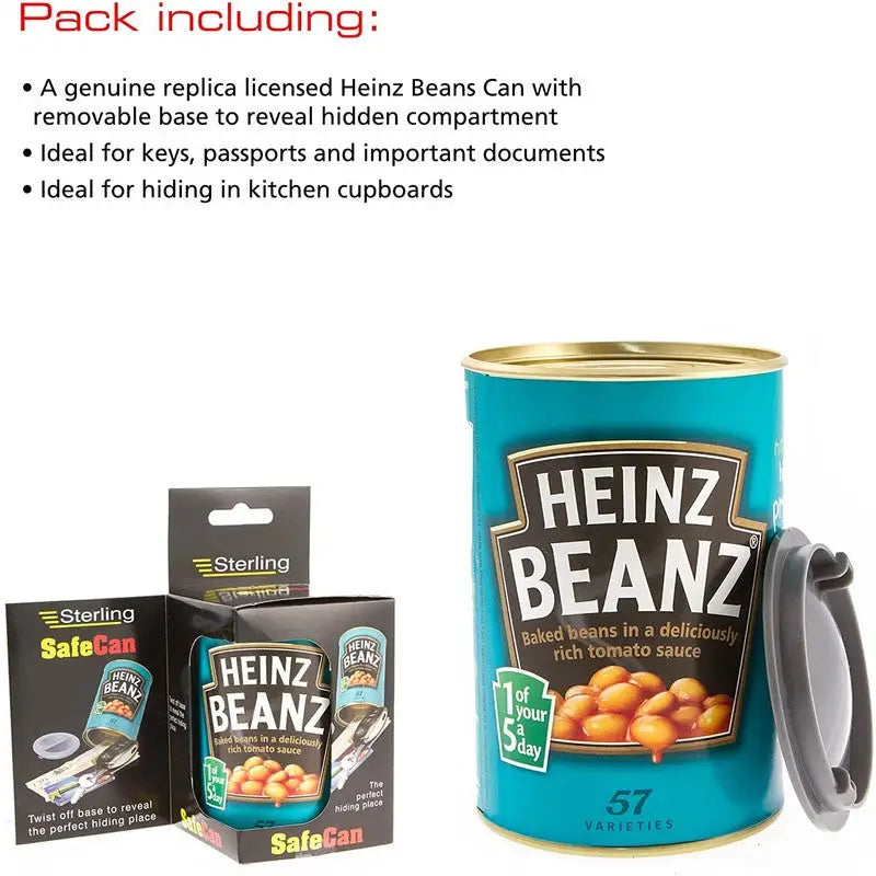 Sterling Safe Can Heinz Baked Beans Can - DIY Tools &