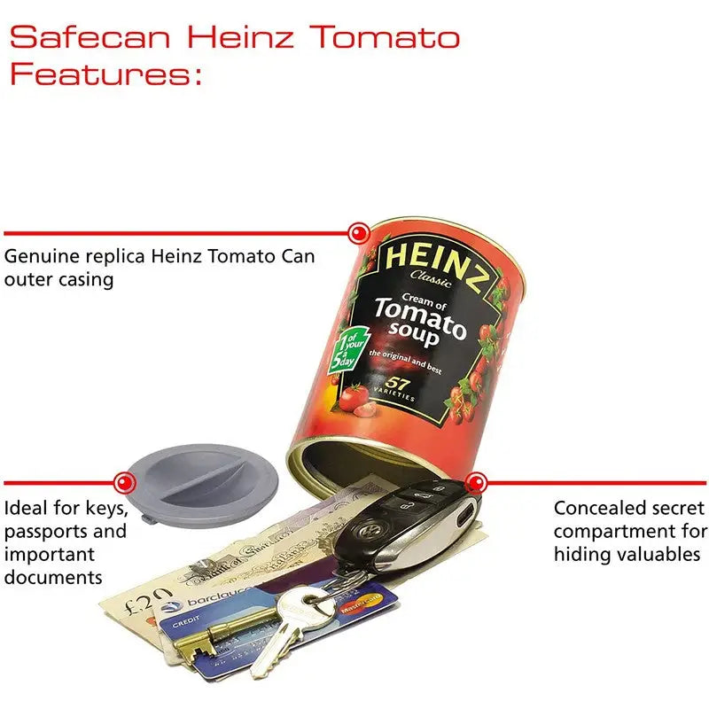 Sterling Safe Can Heinz Tomato Soup Tin - DIY Tools &