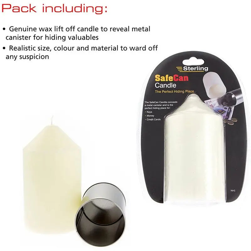 Sterling Safecan Candle Key Home Safe - DIY Tools & Hardware