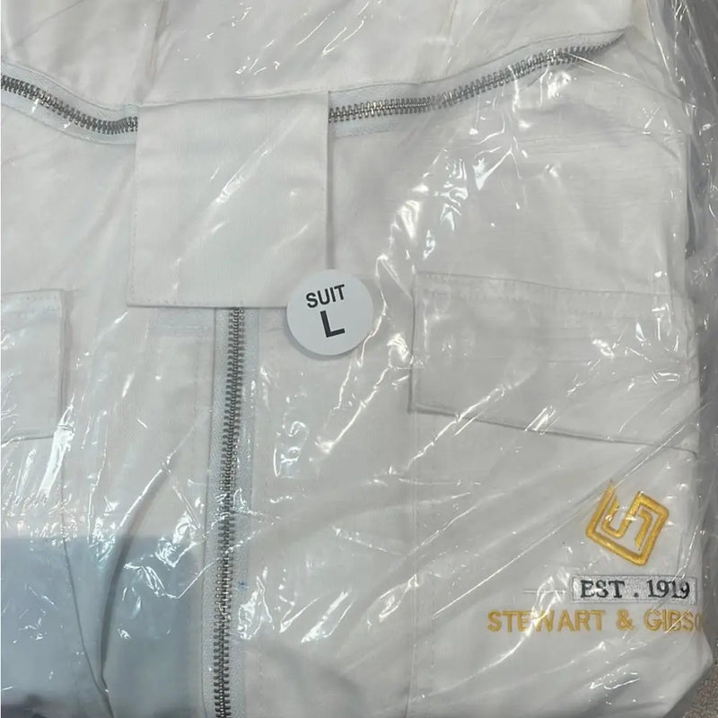 Stewart and Gibson Ltd White Professional Bee Suit
