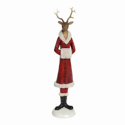 Straits Lady Deer Figurine 36cm - Christmas